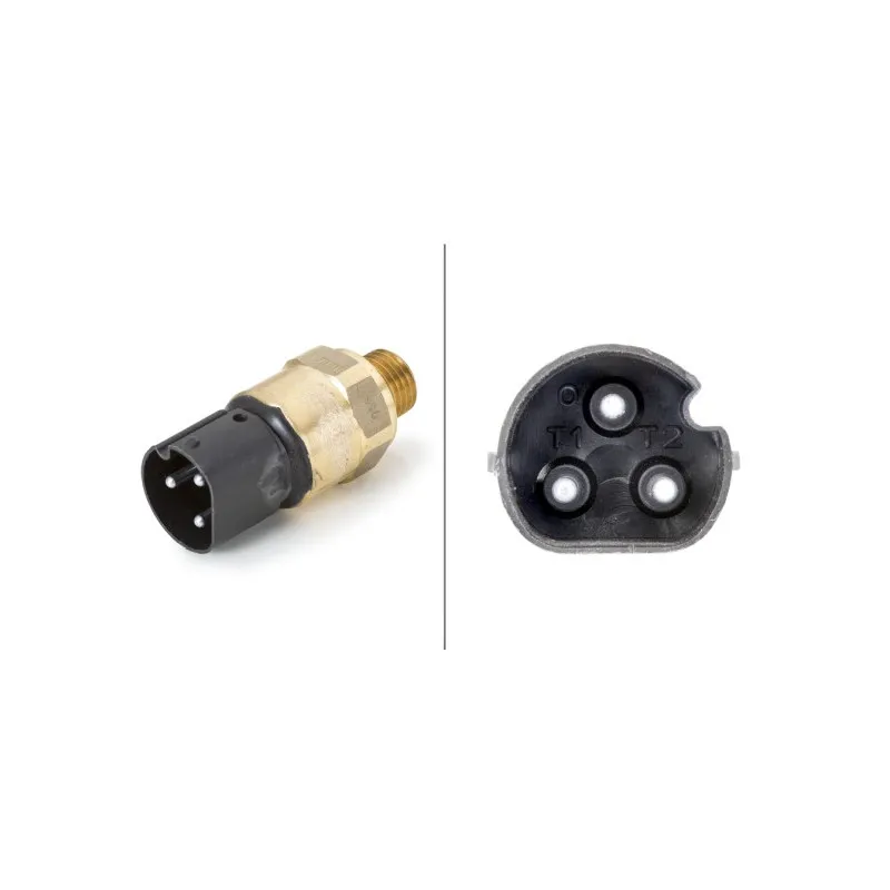 Interrupteur de température, ventilateur de radiateur HELLA 6ZT 007 837-001