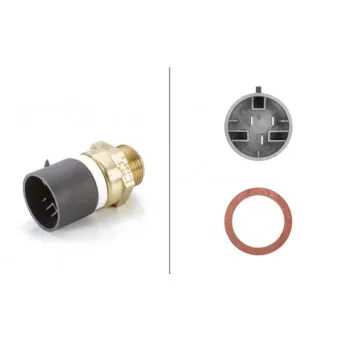 Interrupteur de température, ventilateur de radiateur HELLA 6ZT 007 837-021