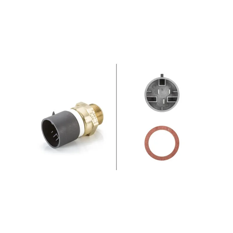 Interrupteur de température, ventilateur de radiateur HELLA 6ZT 007 837-021