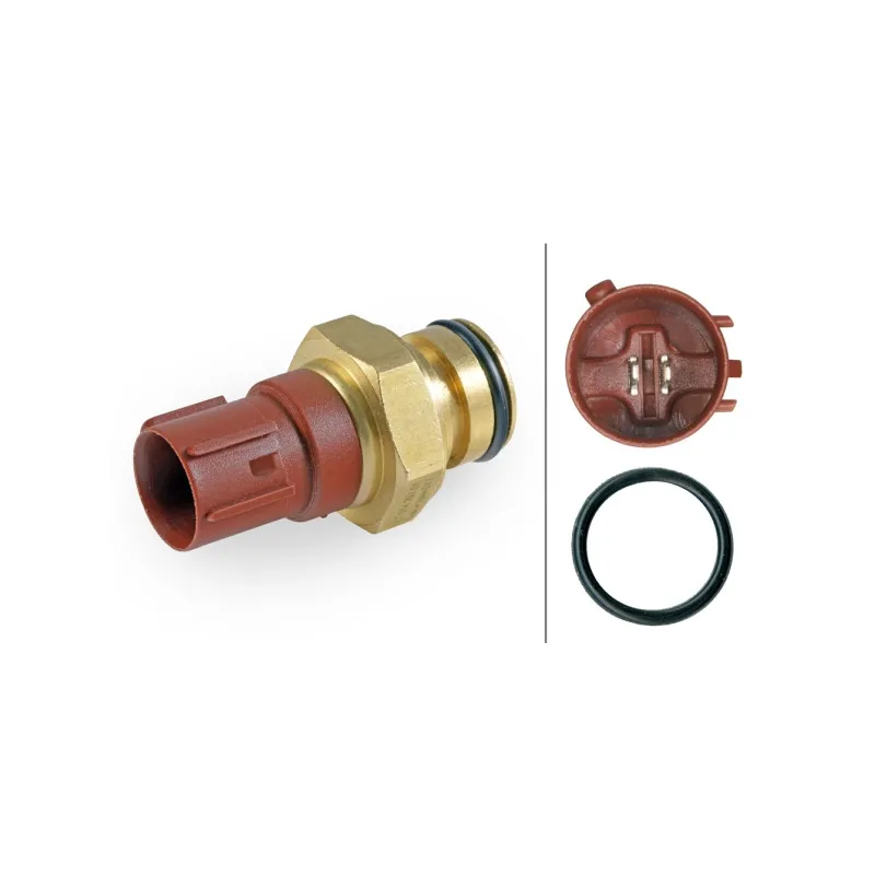 Interrupteur de température, ventilateur de radiateur HELLA 6ZT 014 397-011
