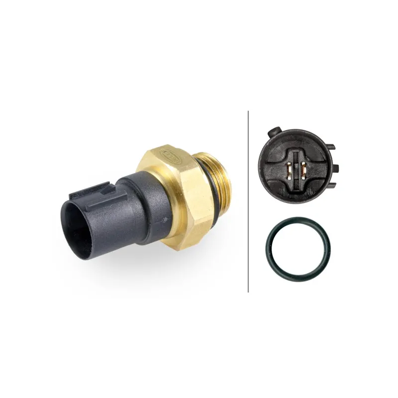 Interrupteur de température, ventilateur de radiateur HELLA 6ZT 014 397-031