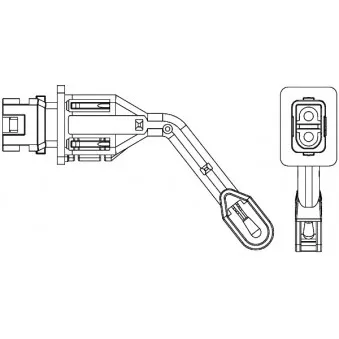 Capteur, température intérieur HELLA 6ZT 351 080-101