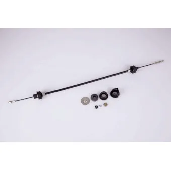 Tirette à câble, commande d'embrayage HELLA 8AK 355 701-881