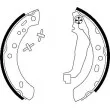 Jeu de mâchoires de frein HELLA 8DB 355 001-541 - Visuel 1