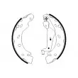 Jeu de mâchoires de frein HELLA 8DB 355 002-421 - Visuel 1