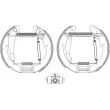 Kit de freins arrière (prémontés) HELLA 8DB 355 004-721 - Visuel 1