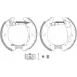 Kit de freins arrière (prémontés) HELLA 8DB 355 005-071 - Visuel 1