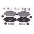 Jeu de 4 plaquettes de frein avant HELLA 8DB 355 005-511 - Visuel 1