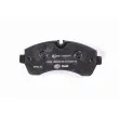 Jeu de 4 plaquettes de frein avant HELLA 8DB 355 005-531 - Visuel 3