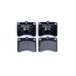 Jeu de 4 plaquettes de frein avant HELLA 8DB 355 005-671 - Visuel 1