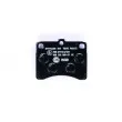Jeu de 4 plaquettes de frein avant HELLA 8DB 355 005-671 - Visuel 3