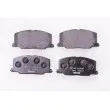 Jeu de 4 plaquettes de frein avant HELLA 8DB 355 005-771 - Visuel 1