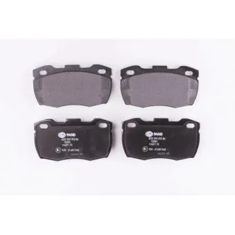 Jeu de 4 plaquettes de frein avant HELLA 8DB 355 005-861