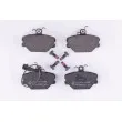 Jeu de 4 plaquettes de frein avant HELLA 8DB 355 006-191 - Visuel 1