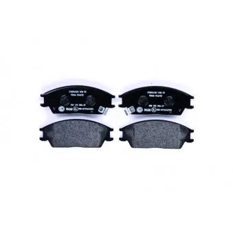 Jeu de 4 plaquettes de frein avant HELLA 8DB 355 006-271