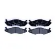 Jeu de 4 plaquettes de frein avant HELLA 8DB 355 006-371 - Visuel 1