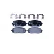 Jeu de 4 plaquettes de frein avant HELLA 8DB 355 006-571 - Visuel 1