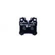 Jeu de 4 plaquettes de frein arrière HELLA 8DB 355 006-651 - Visuel 3