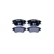 Jeu de 4 plaquettes de frein avant HELLA 8DB 355 006-671 - Visuel 1