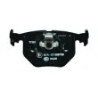 Jeu de 4 plaquettes de frein arrière HELLA 8DB 355 006-691 - Visuel 3