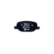 Jeu de 4 plaquettes de frein arrière HELLA 8DB 355 006-741 - Visuel 3