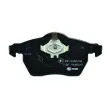 Jeu de 4 plaquettes de frein avant HELLA 8DB 355 006-921 - Visuel 3