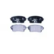 Jeu de 4 plaquettes de frein avant HELLA 8DB 355 006-941 - Visuel 1