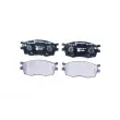 Jeu de 4 plaquettes de frein avant HELLA 8DB 355 006-951 - Visuel 1