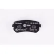 Jeu de 4 plaquettes de frein arrière HELLA 8DB 355 006-961 - Visuel 3