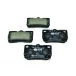 Jeu de 4 plaquettes de frein arrière HELLA 8DB 355 006-971 - Visuel 1