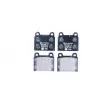 Jeu de 4 plaquettes de frein avant HELLA 8DB 355 007-011 - Visuel 1