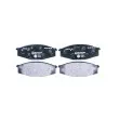 Jeu de 4 plaquettes de frein avant HELLA 8DB 355 007-291 - Visuel 1