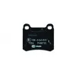 Jeu de 4 plaquettes de frein arrière HELLA 8DB 355 007-321 - Visuel 3