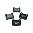 Jeu de 4 plaquettes de frein arrière HELLA 8DB 355 007-351 - Visuel 1
