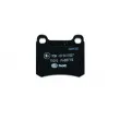 Jeu de 4 plaquettes de frein arrière HELLA 8DB 355 007-351 - Visuel 3