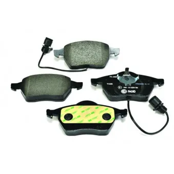 Jeu de 4 plaquettes de frein avant HELLA 8DB 355 007-461