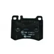 Jeu de 4 plaquettes de frein avant HELLA 8DB 355 007-611 - Visuel 3