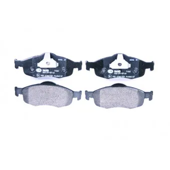 Jeu de 4 plaquettes de frein avant HELLA 8DB 355 007-641