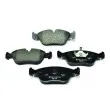 Jeu de 4 plaquettes de frein avant HELLA 8DB 355 007-721 - Visuel 1