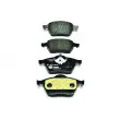 Jeu de 4 plaquettes de frein avant HELLA 8DB 355 007-881 - Visuel 1