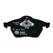 Jeu de 4 plaquettes de frein avant HELLA 8DB 355 007-881 - Visuel 3