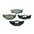 Jeu de 4 plaquettes de frein avant HELLA 8DB 355 007-891 - Visuel 1