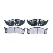Jeu de 4 plaquettes de frein avant HELLA 8DB 355 007-941 - Visuel 1