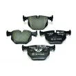 Jeu de 4 plaquettes de frein arrière HELLA 8DB 355 008-091 - Visuel 1