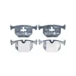 Jeu de 4 plaquettes de frein arrière HELLA 8DB 355 008-121 - Visuel 1