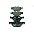 Jeu de 4 plaquettes de frein avant HELLA 8DB 355 008-261 - Visuel 1