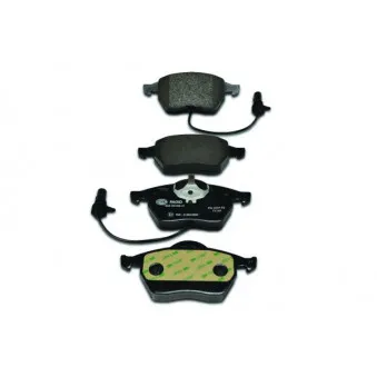 Jeu de 4 plaquettes de frein avant HELLA 8DB 355 008-411