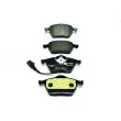 Jeu de 4 plaquettes de frein avant HELLA 8DB 355 008-471 - Visuel 1