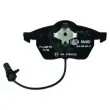 Jeu de 4 plaquettes de frein avant HELLA 8DB 355 008-471 - Visuel 3