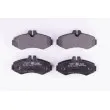 Jeu de 4 plaquettes de frein avant HELLA 8DB 355 008-631 - Visuel 1